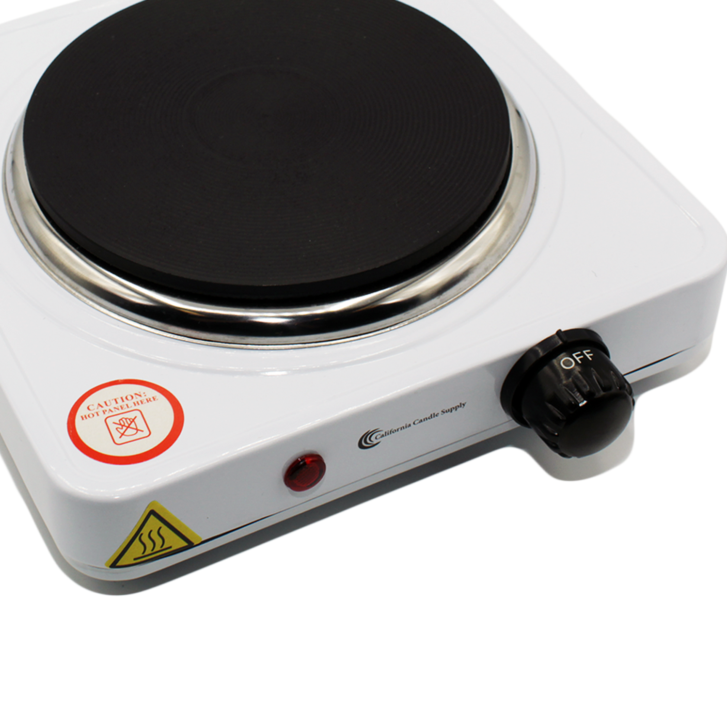 Hot Plate for Candle Making, Black Color Electric Hot Plate for Melting Wax,  Cho