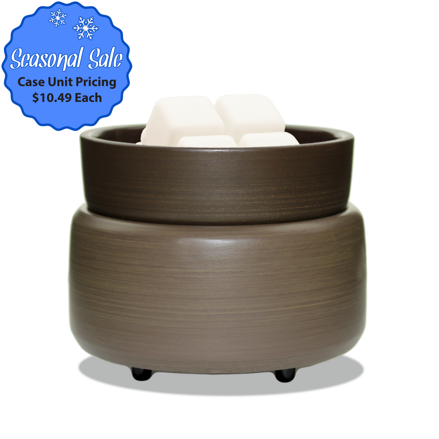Vintage White 2-in-1 Wax Melt, Essential Oil & Candle Warmer +