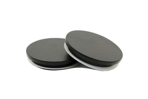 3 15/16 x 3/4 x 3 3/8 Black Wood Style Lid