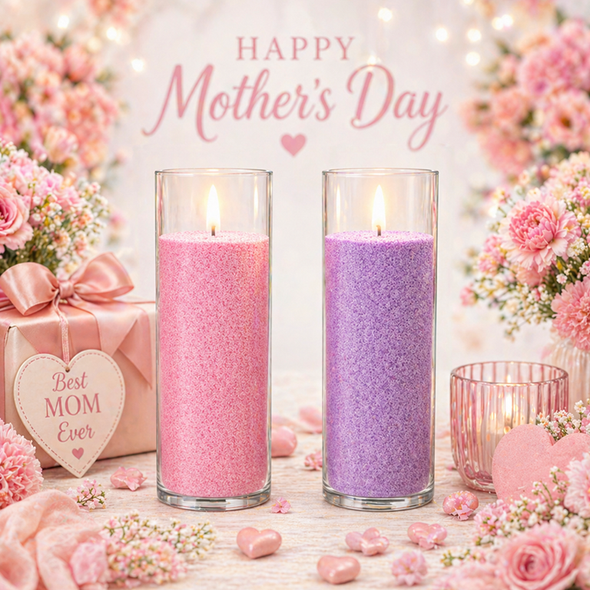 Sand Wax Candle 1