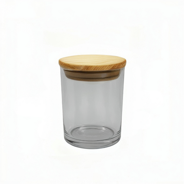 6 oz Clear Cali Jar with Lid too