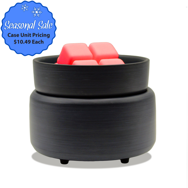 2-IN-1 Stone Black Candle Warmer Sale