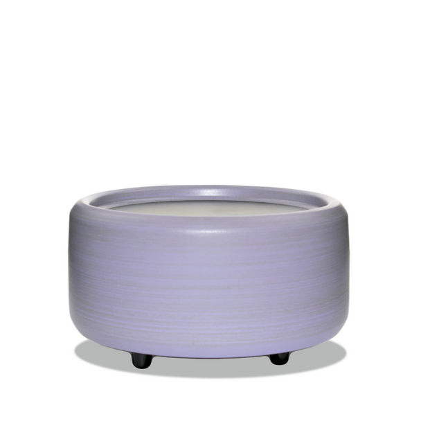 2-IN-1 Stone Purple Candle Warmer - remove the dish to melt compatible candles