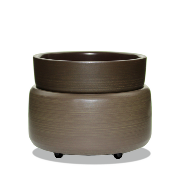 2-IN-1 Stone Mocha Candle Warmer