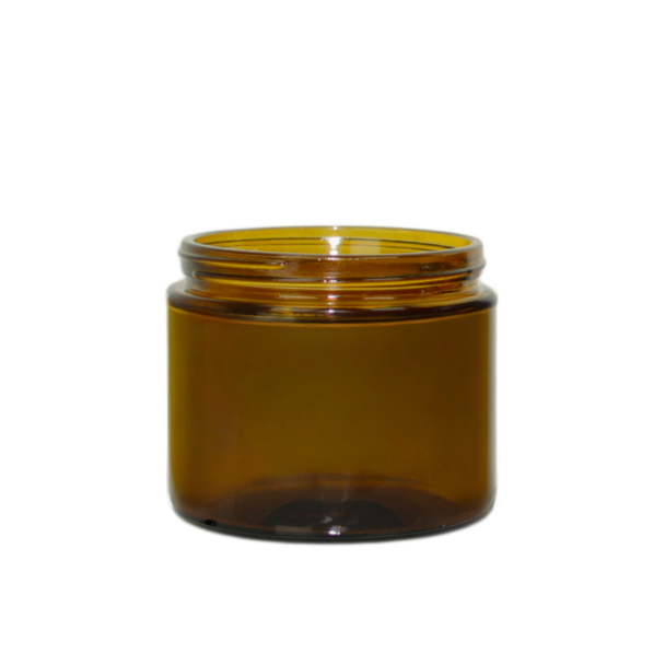 12 oz Amber Salsa Jar 