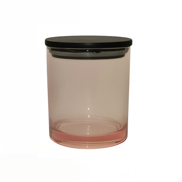 13.5 oz Rosé Cali Jar Black Wooden Lid