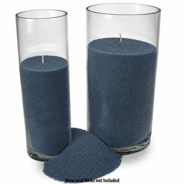 Navy Blue Dyed Sand Wax