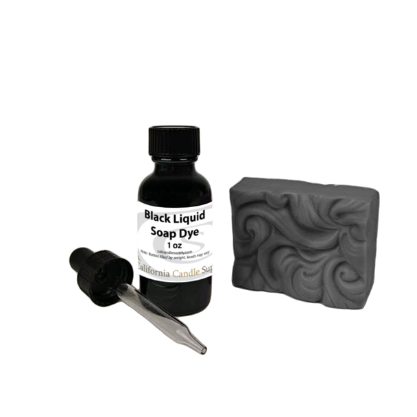 Black Liquid Soap Dye w/ Dropper Cap
