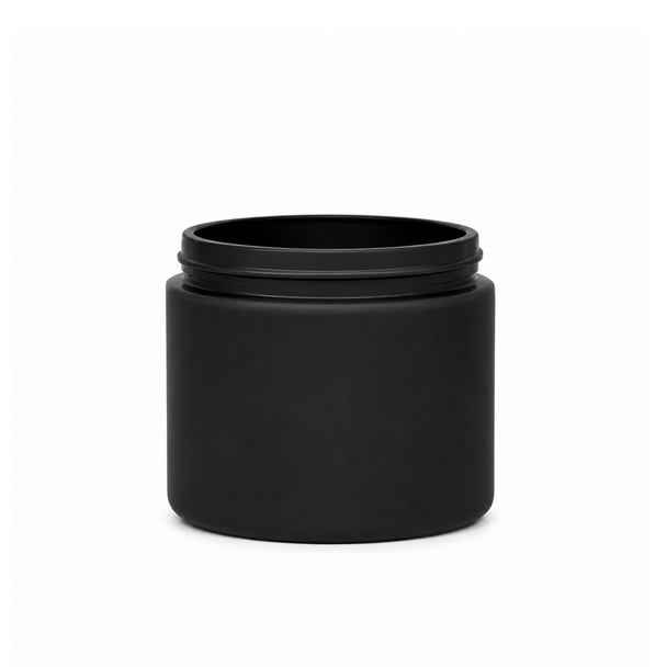 12 oz Black Salsa Jar