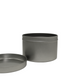 8 oz Silver Style Tins w/lid