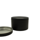 8 oz Matte Black Tin and Lid