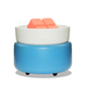 2-In-1 Stone Blue Candle Warmer - melt wax and tarts