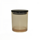 10 oz Champagne Cali Jar with Black Wooden Lid