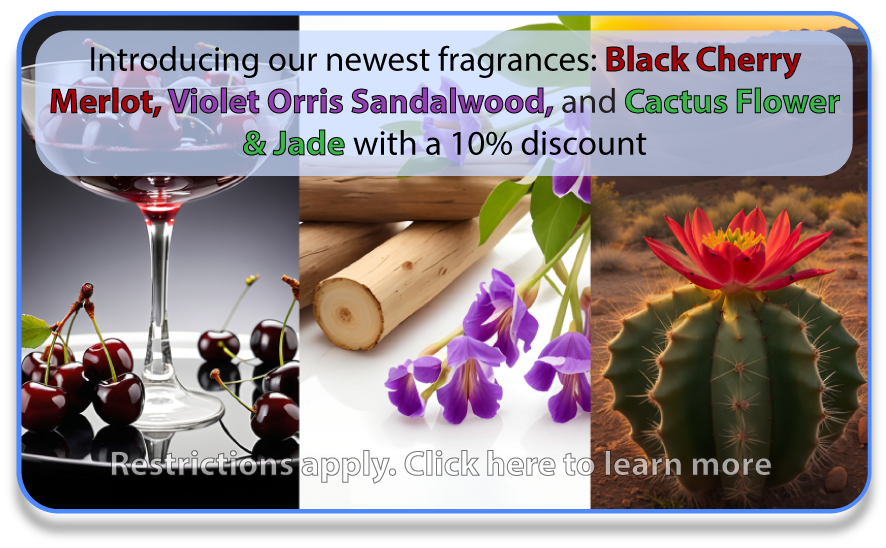 New fragrances 10% off