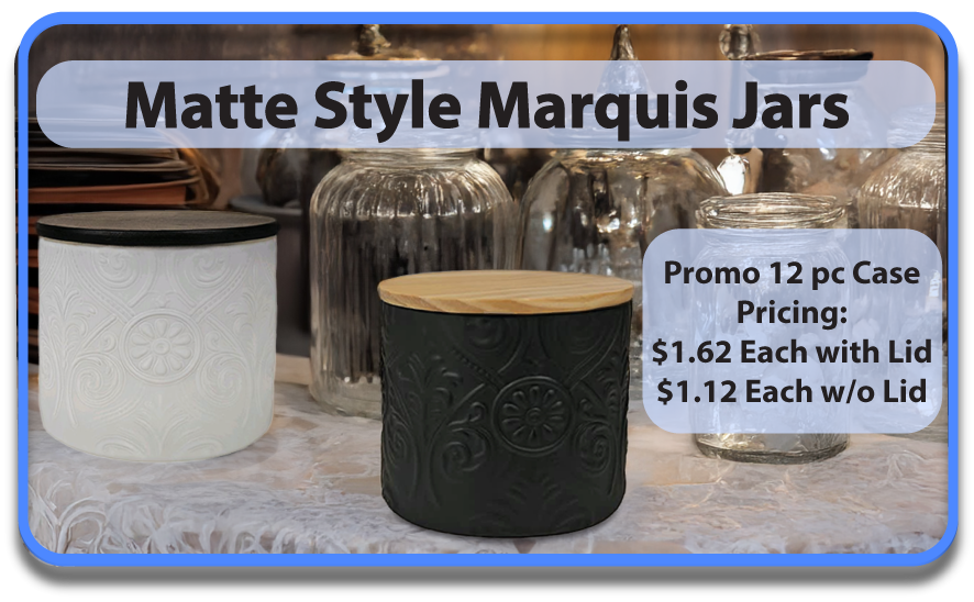 Matte Marquis Jars