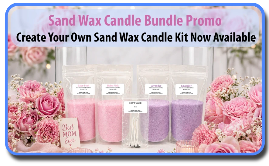 Sand Wax Candle Bundle Promo