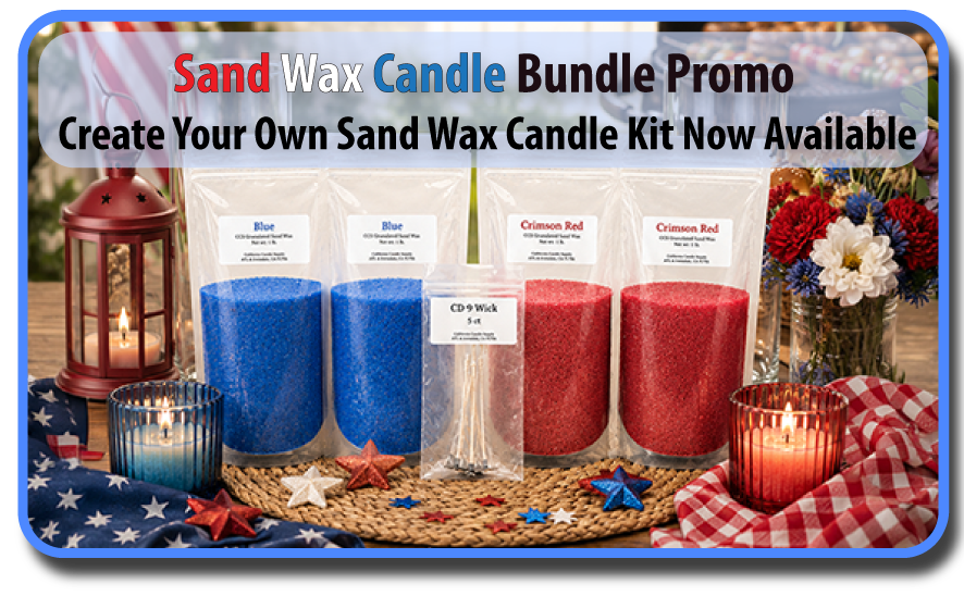 Sand Wax Candle Bundle Promo
