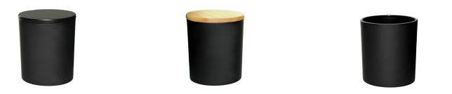 Matte Black 10 oz Mini Mercantile (Libbey 494)  Candle Making Jars – Peach  State Candle Supply