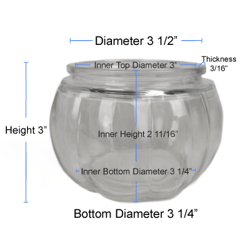 Pumpkin Jar Specs