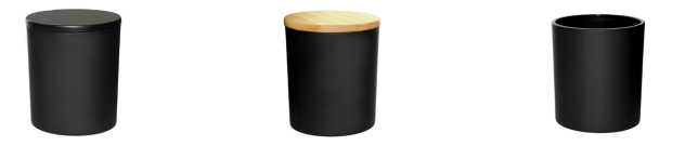 13.5 oz Matte Black Cali Jar Display
