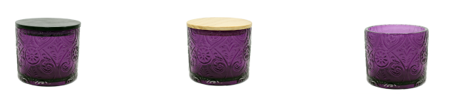 14 oz Purple Marquis Jar Display