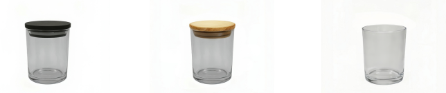 6 oz Clear Cali Jar Display