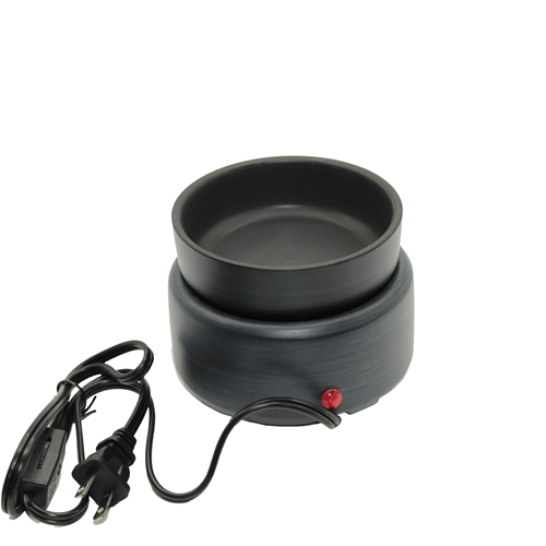 2-IN-1 Stone Black Candle Warmer