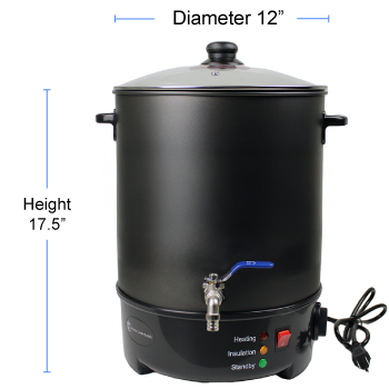 Large Wax Melter specs