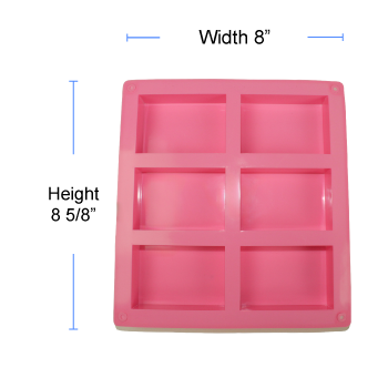 Pink Square Mold Specifications