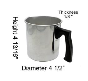 Plastic Pouring Pitcher - CandleScience