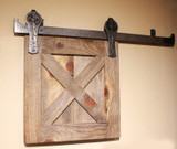 hand forged barn door tracks