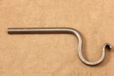 Wrought iron fire tool hooks Wrought iron fire tool hooks