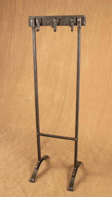 Wrought Iron Old World Fireplace Tool Stand