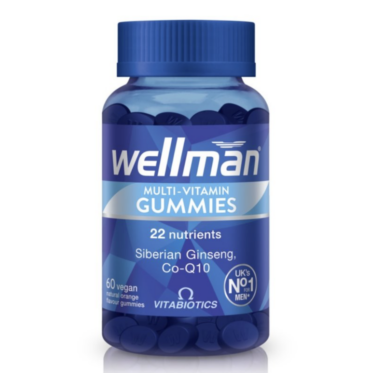 Vitabiotics Wellman Multivitamin 60 Vegan Orange Flavour Gummies Bargain Shop Outlet Limited