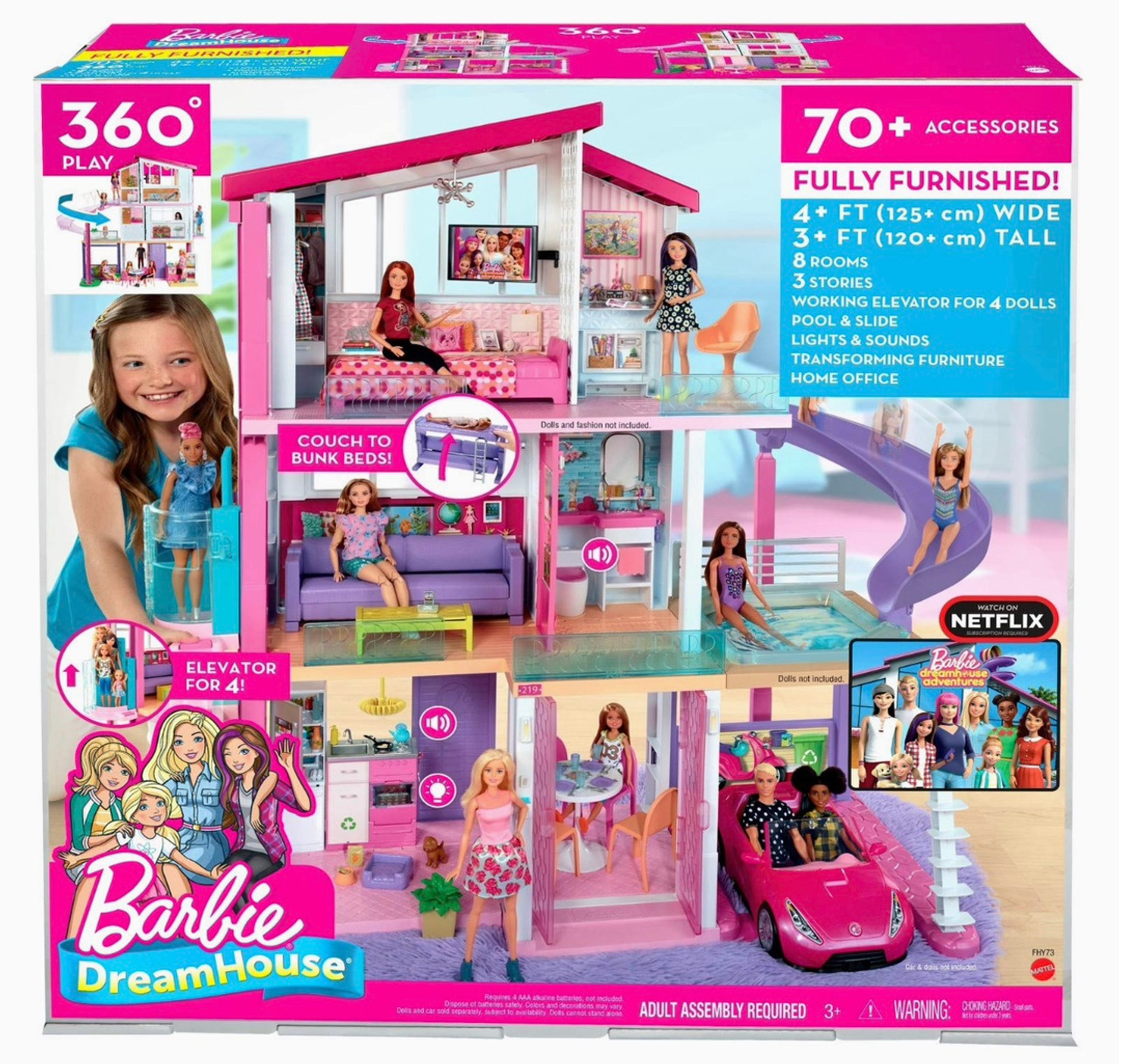 Barbie Estate & Shower with Accessories Doll Playsets