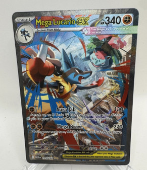Pokemon TCG Mega Lucario EX SIR 179/132 Mega Evolution