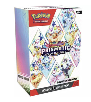 Pokemon SV Prismatic Evolutions Booster Bundle - New Factory Sealed