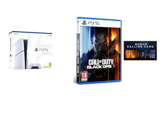 PlayStation® 5 Standard (Slim) + Call of Duty®: Black Ops 7 + Calling Card Bundle