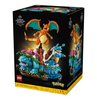 LEGO® Pokémon™ Venusaur, Charizard & Blastoise