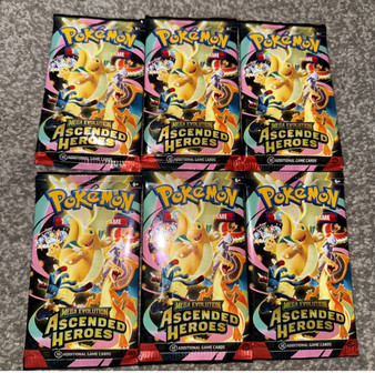 Pokémon TCG SEALED Ascended Heroes Booster Pack x25