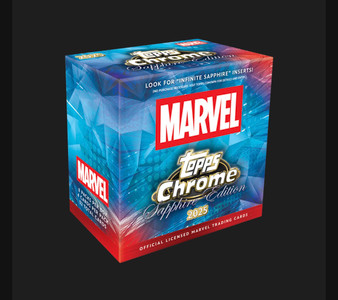 2025 Marvel Comics Chrome® Sapphire - Hobby Box