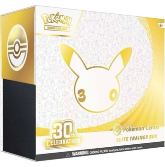 Pokémon 30th Anniversary Pokémon Center ETB Sealed New *PRE-SALE*