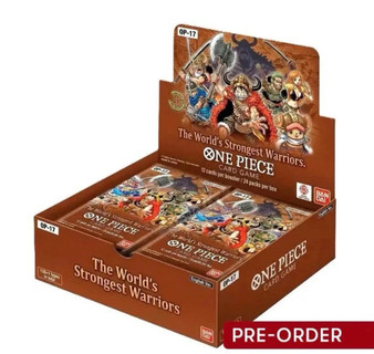 One Piece OP-17 The World's Strongest Warriors Booster Box 