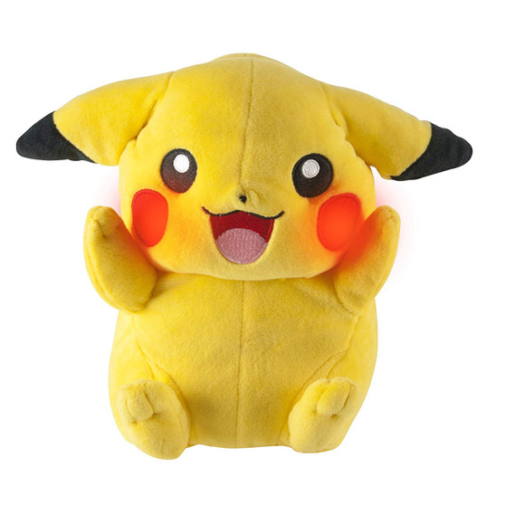 Pokemon My Friend Pikachu Feature Plush Toy with Lights and Sounds