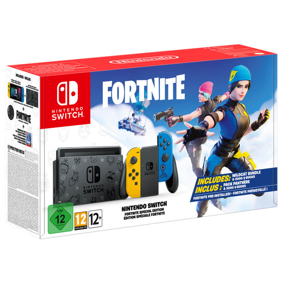 Nintendo switch Fortnite wildcat bundle - Bargainshopuk