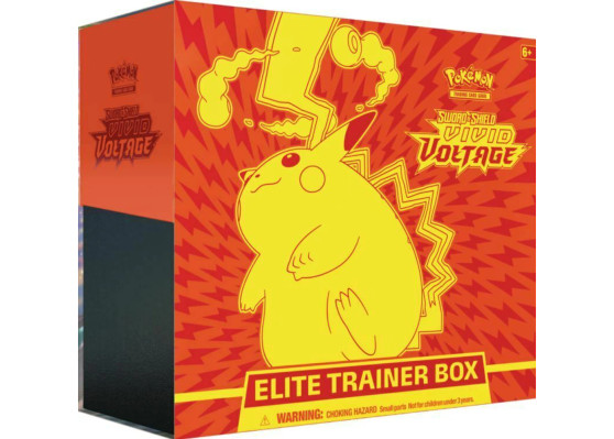 Pokemon Sword & Shield Vivid Voltage Elite Trainer Box TCG | New & Sealed