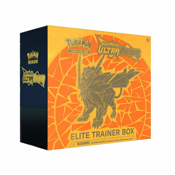 YELLOW DUSK MANE NECROZMA - Pokemon TCG Sun & Moon Ultra Prism Elite Trainer Box