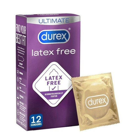 Durex Latex Free Condoms - 12 Pack