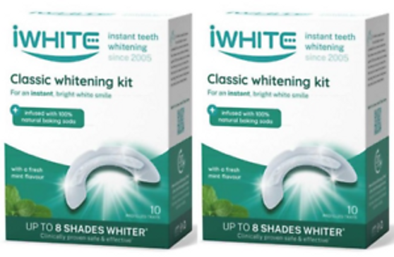 X2 iWhite Classic Whitening Kit Infused with Baking Soda