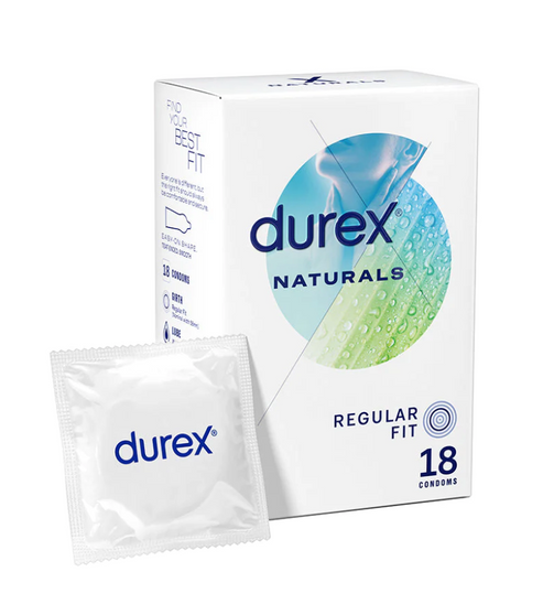 Durex Naturals Condoms 18 Pack